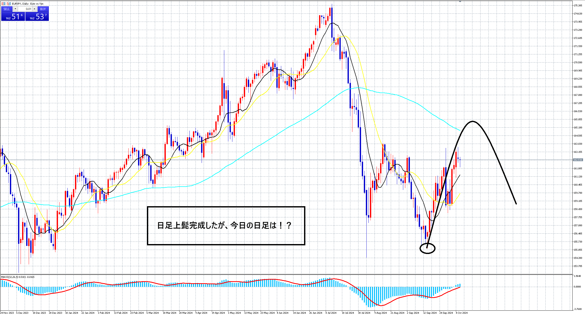 クロス円　本日のポイントは！？