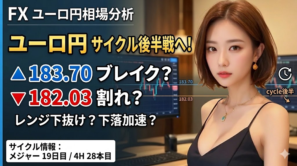 ユーロ円　大暴落？大暴騰？戦争相場を攻略！